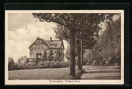 AK Dippoldiswalde, Erholungsheim Windisch-Haus