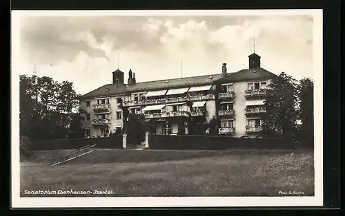 AK Ebenhausen im Isartal, Sanatorium