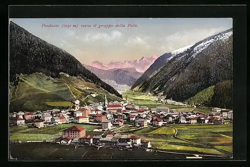 AK Predazzo, verso il gruppo della Pala