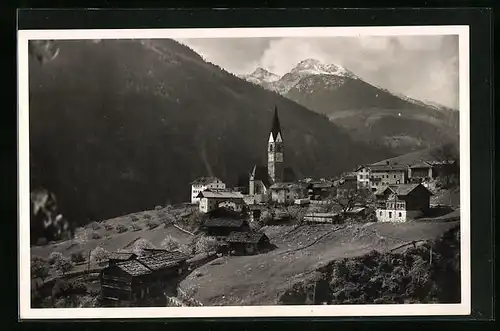 AK San Pancrazio in Val d`Ultimo, Ortsansicht aus der Vogelschau