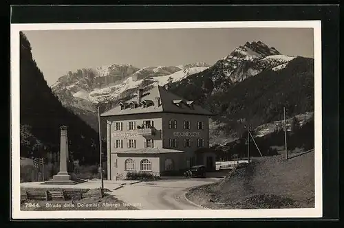 AK Canazei in Fassa, verso Catinaccio (Rosengarten)