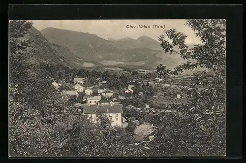 AK Ober-Vahrn, Gesamtansicht aus der Vogelschau