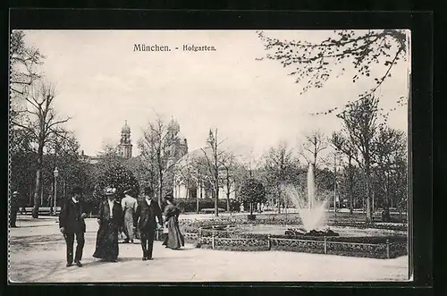 AK München, Hofgarten