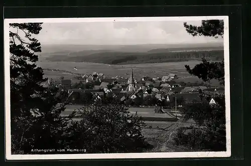 AK Althengstett, Totalansicht vom Heimberg