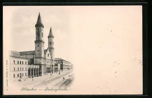 AK München, Ludwigskirche