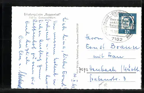 AK Gschwend, Erholungsheim Rappenhof