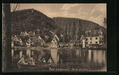 AK Bad Liebenzell, Partie am See