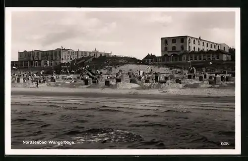 AK Nordseebad Wangerooge, Blick zum Strandhotel