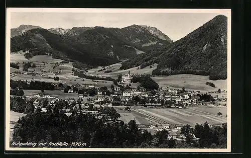 AK Ruhpolding, Totalansicht mit Hochfelln