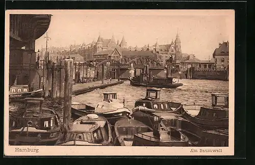 AK Hamburg-Neustadt, Am Baumwall