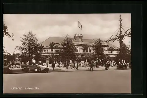 AK Hamburg-Neustadt, Alsterpavillon
