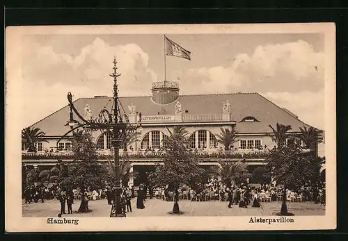 AK Hamburg-Neustadt, Alsterpavillon