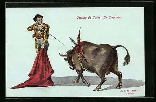 AK Corrida de Toros: La Estocada, Stierkampf