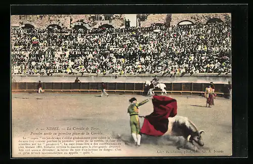 AK Nimes, La Corrida de Toros, Stierkampf