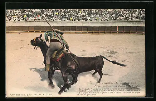 AK Nimes, La Corrida de Toros, Stierkampf