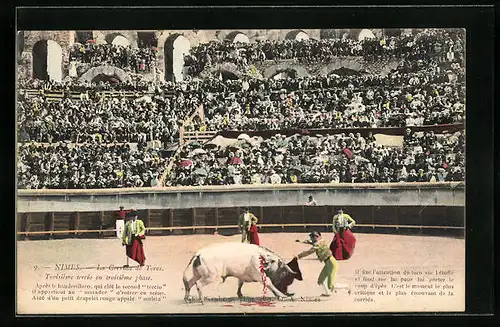 AK Nimes, La Corrida de Toros, Stierkampf