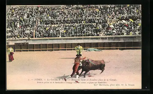 AK Nimes, La Corrida de Toros, Stierkampf