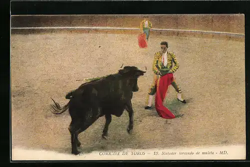 AK Corrida de Toros, Matador toreano de muleta, Stierkampf