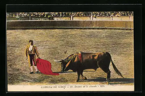 AK Corrida de Toros, Despuès de la estocada, Stierkampf