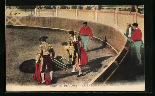 AK Corrida de Toros, La puntilla, Stierkampf