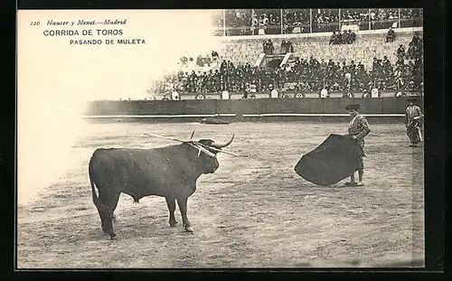 AK Corrida de Toros, Pasando de Muleta, Stierkampf