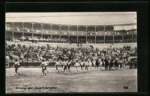 AK Einzug der Stierkämpfer in die Arena