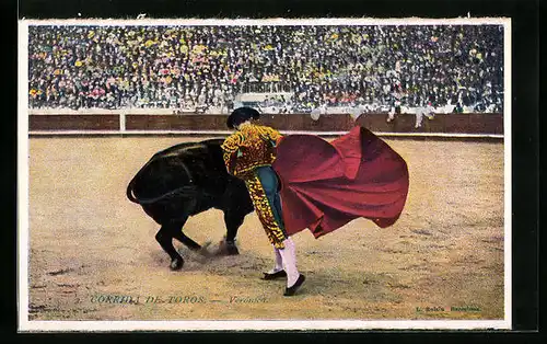 AK Corrida de Toros, Veronica, Stierkampf