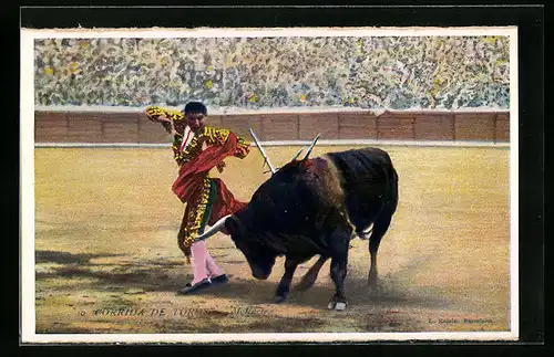 AK Corrida de Toros, Molincte, Stierkampf