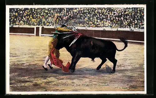 AK Corrida de Toros, Estocada, Stierkampf