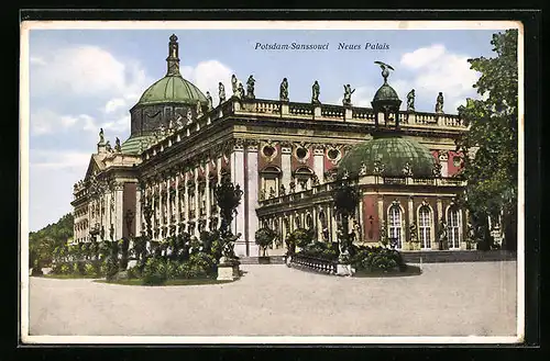 AK Potsdam-Sanssouci, Neues Palais