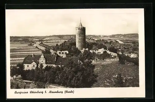 AK Naumburg (Saale), Burgruine Schönburg