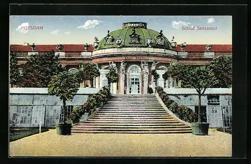 AK Potsdam, Schloss Sanssouci