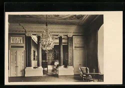 AK Potsdam, Schloss Sanssouci, Sterbezimmer Friedrichs des Grossen