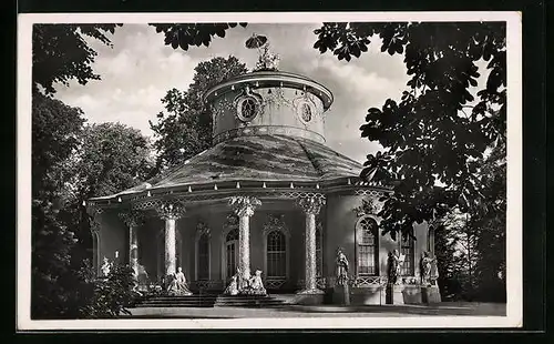AK Potsdam, Schloss Sanssouci, Chinesisches Teehaus