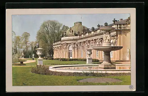 AK Potsdam, Schloss Sanssouci