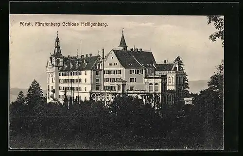 AK Heiligenberg, Fürstl. Fürstenberg Schloss