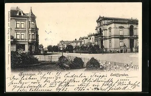 AK Hannover, Strasse am Schiffgraben