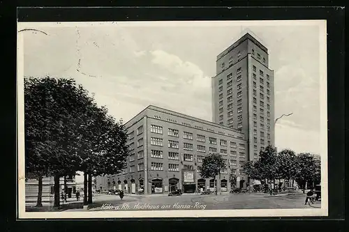 AK Köln-Neustadt, Hochhaus am Hansa-Ring