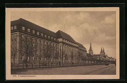 AK Köln, Eisenbahndirektion