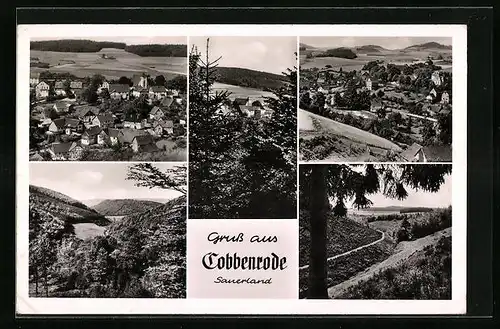 AK Cobbenrode / Sauerland, Teil- und Gesamtansichten