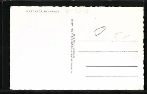 AK Meschede / Sauerland, Gesamtansicht