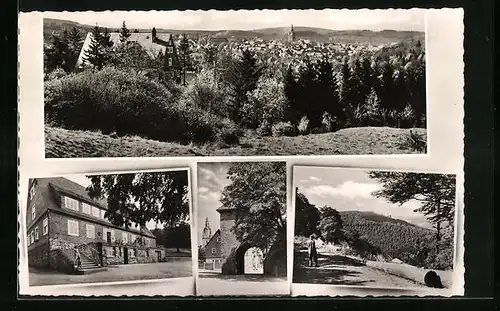 AK Brilon / Hochsauerland, Jugendherberge, Derker Tor, Bruchhauser Steine