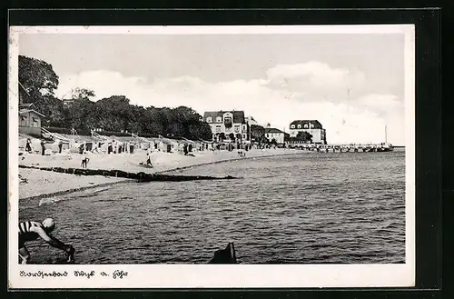 AK Wyk auf Föhr, Partie am Strand