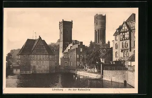 AK Lüneburg, Partie an der Ratsmühle