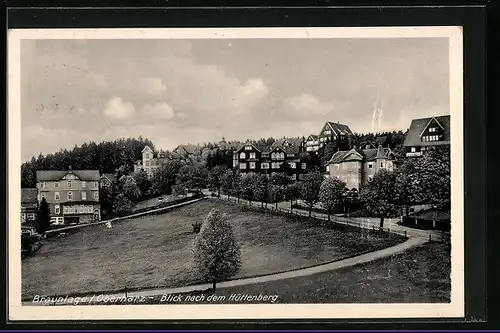 AK Braunlage /Harz, Blick nach dem Hüttenberg