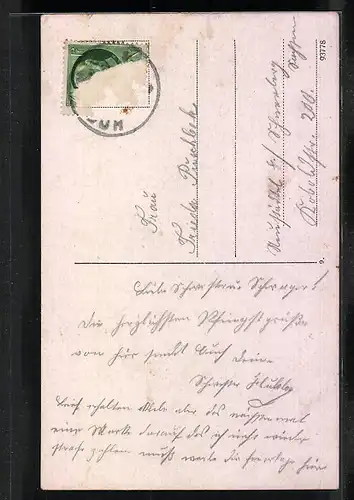 AK Hof i. B., Rathaus und Michaeliskirche