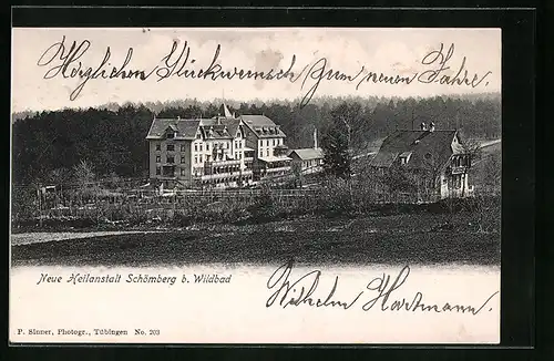 AK Schömberg, Neue Heilanstalt