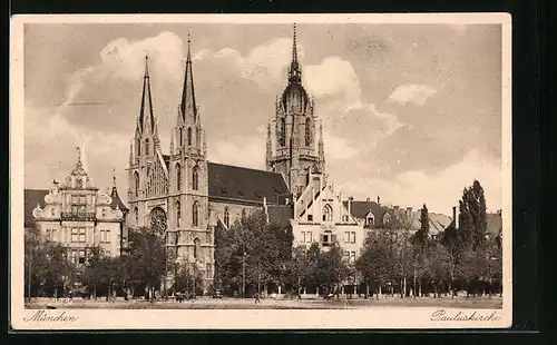 AK München, Pauluskirche