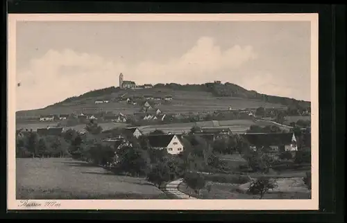 AK Bussen, Gesamtansicht mit Bergkirche