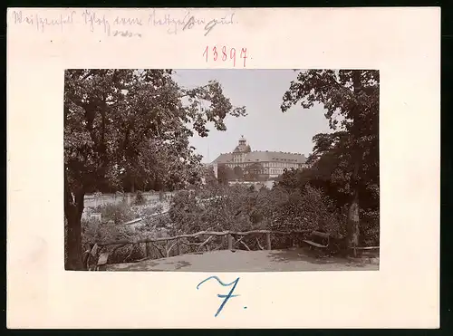 Fotografie Brück & Sohn Meissen, Ansicht Weissenfels / Saale, Blick nach dem Schloss